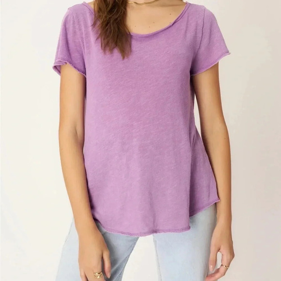 Project Social T Tops - NWOT Project Social purple t-shirt